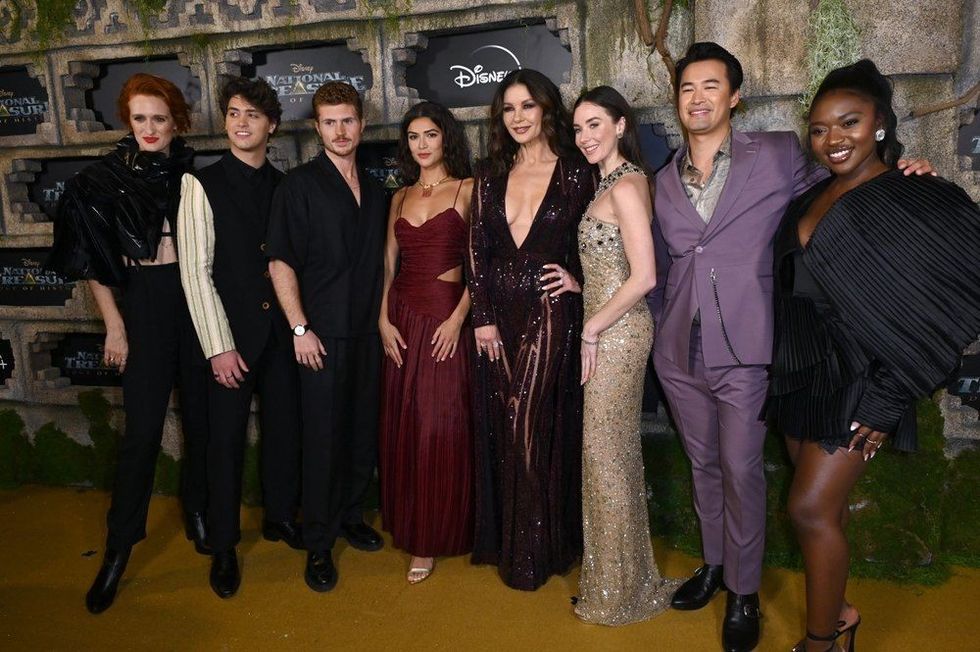 Cast at the premiere for National Treasure