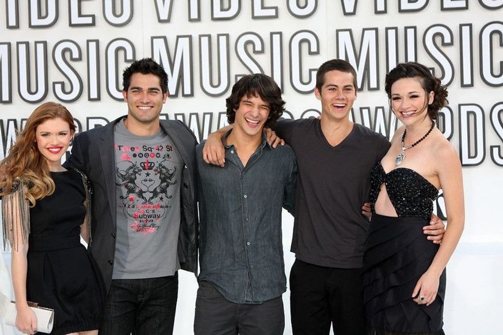 Cast members of the tv show Teen Wolf