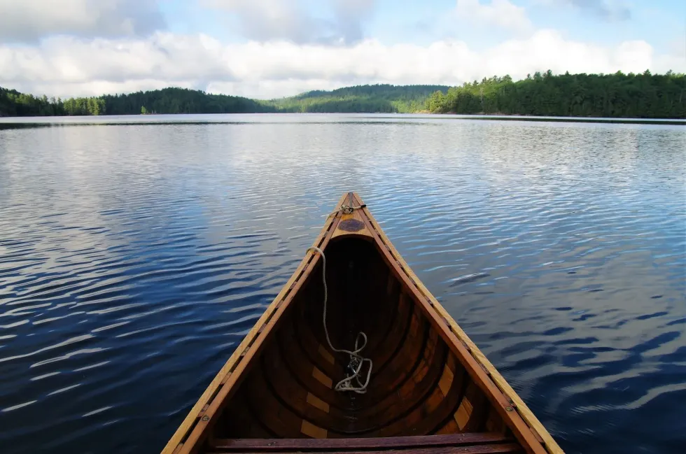 Celebrate National Canoe Day with friends by canoeing in the nearby lake.