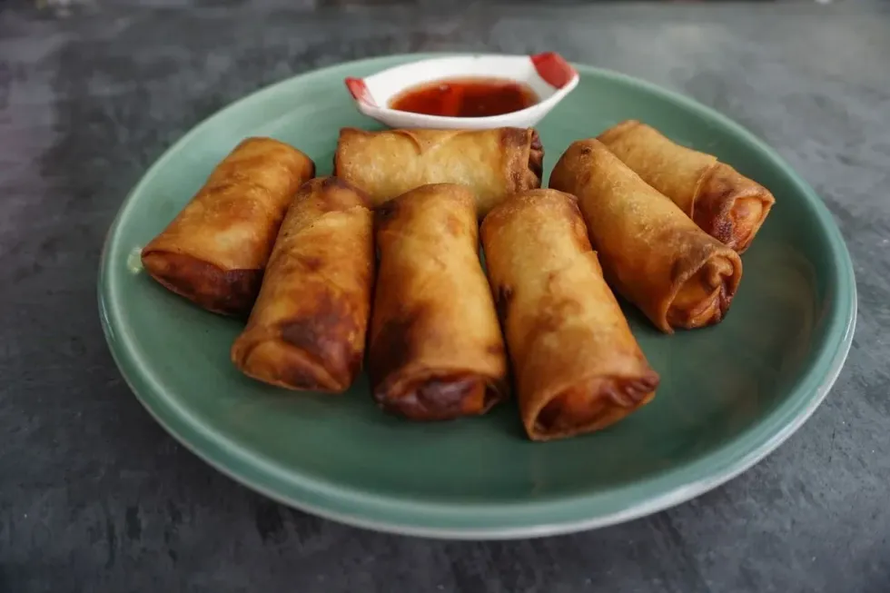 Celebrate National Egg Roll Day in June with a batch of authentic egg rolls.