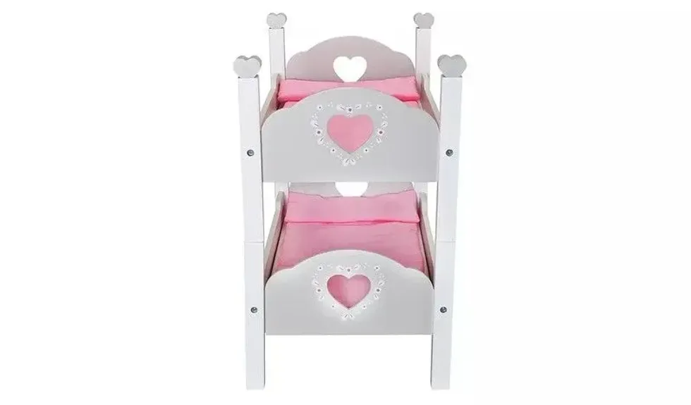 Chad Valley Babies To Love Wooden Doll's Bunkbed - Argos