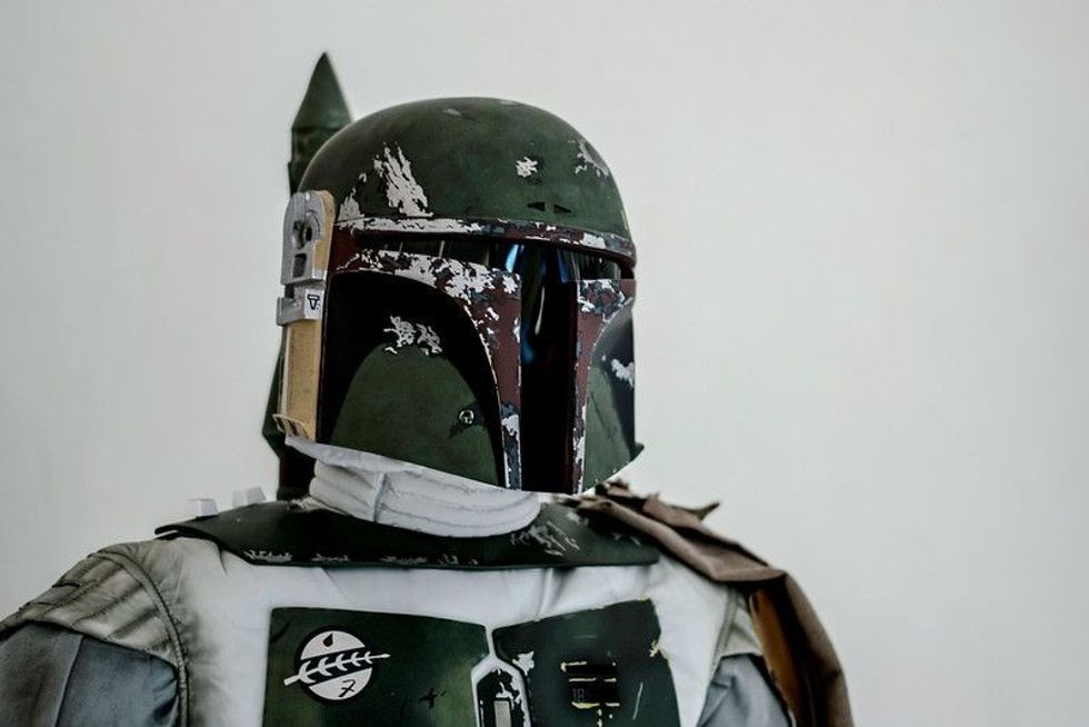 Character figurine of Boba Fett from Star wars