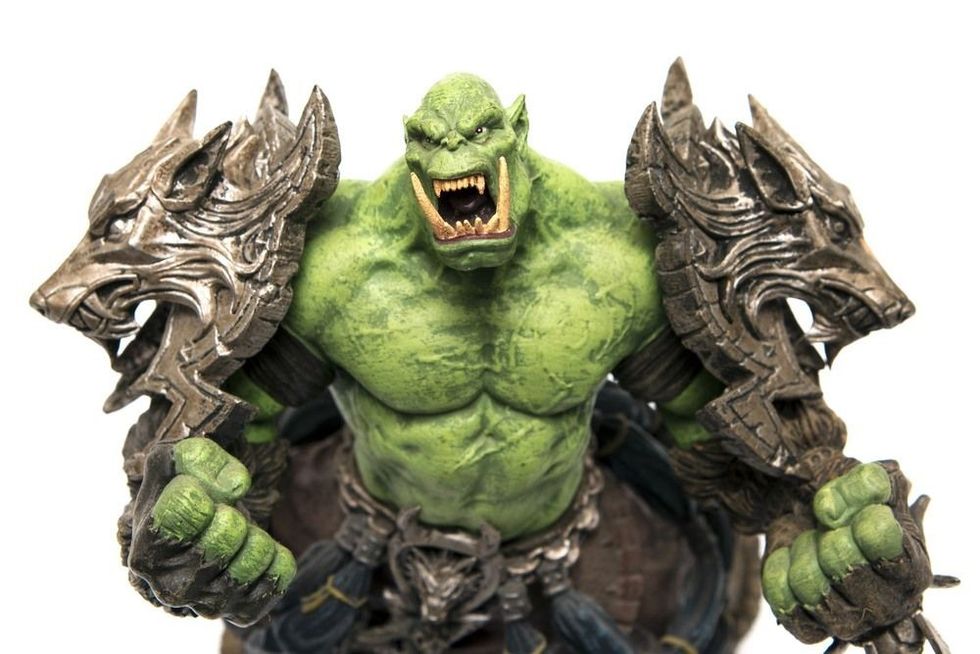 Characters from the world of warcraft game