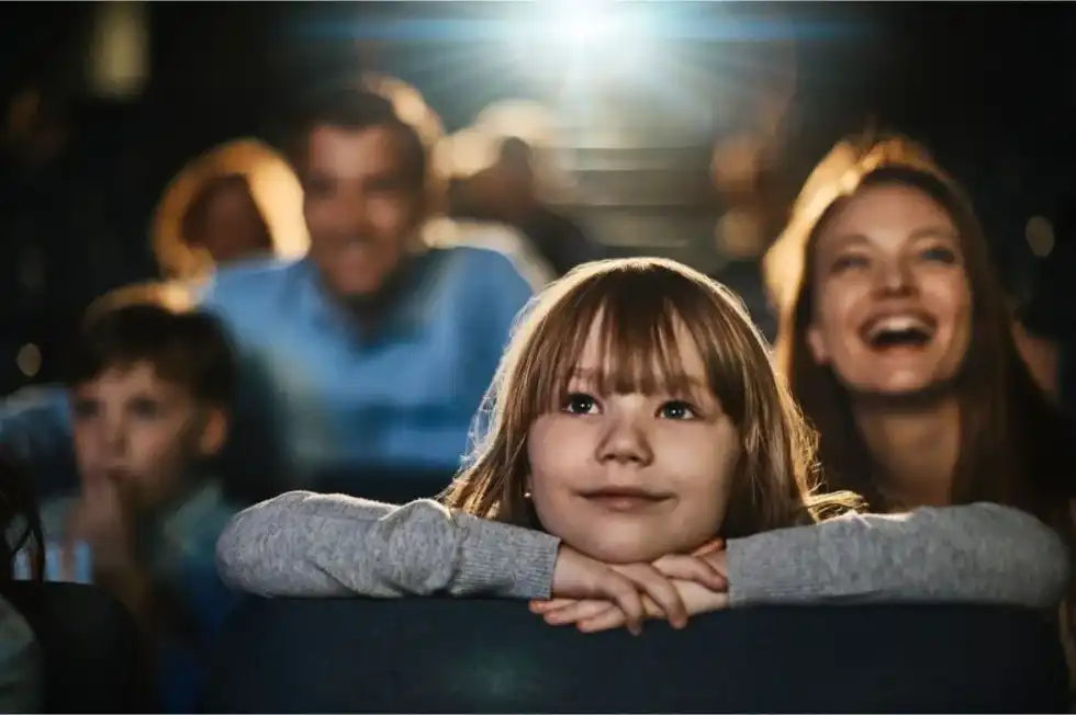 Child at the theatre