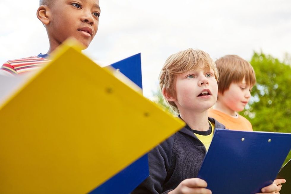 Children as elementary school students