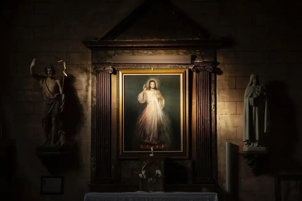 Christ is exalted into heaven on Ascension Day, also known as Holy Thursday.