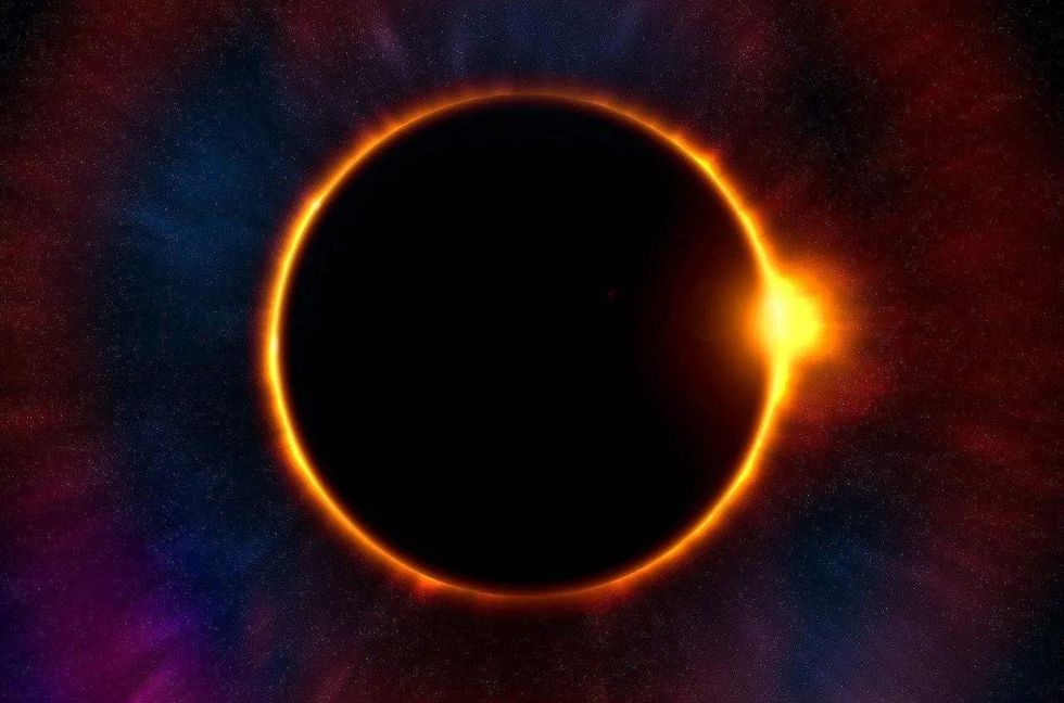 Chromosphere is characterized by a blazing red color