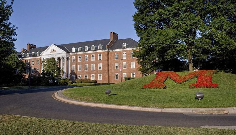 College view with beautiful view