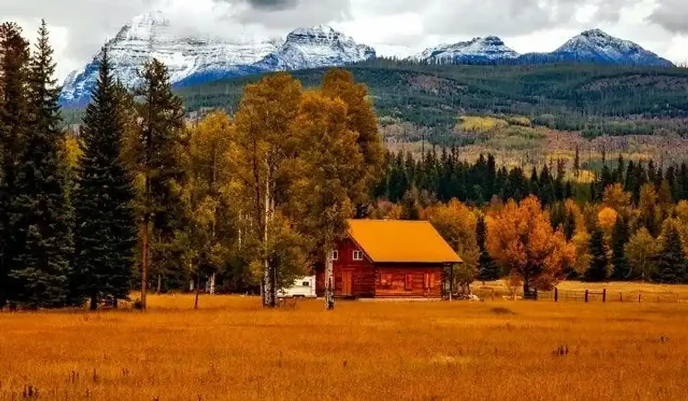 Colorado was named because lots of the land is colored red.