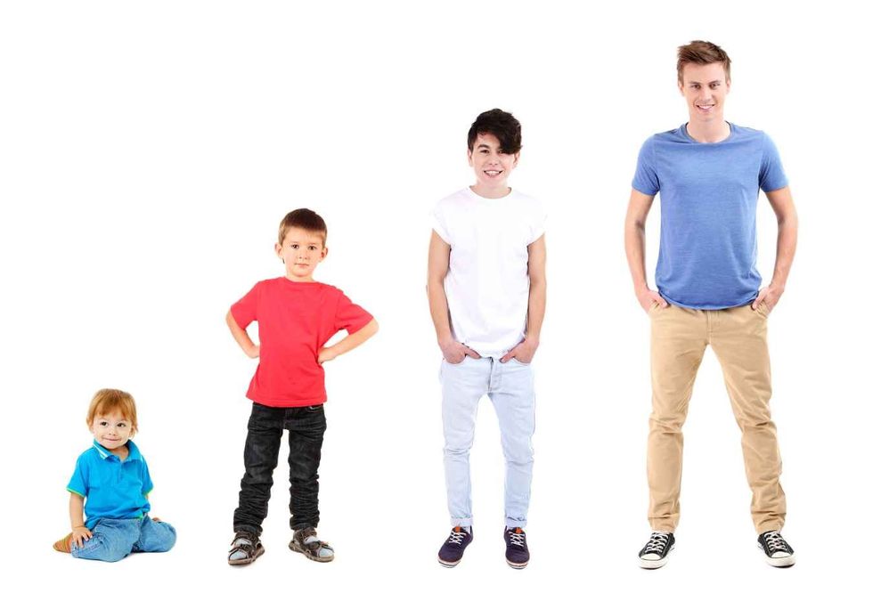 Concept of growing up