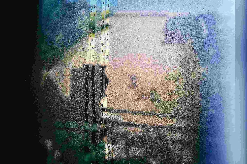 Condensation is caused by the production of atomic clusters