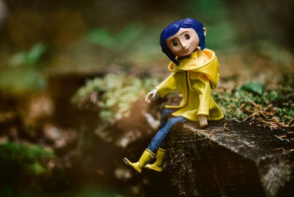 Coraline Raincoat & Boots 7" Action Figure.
