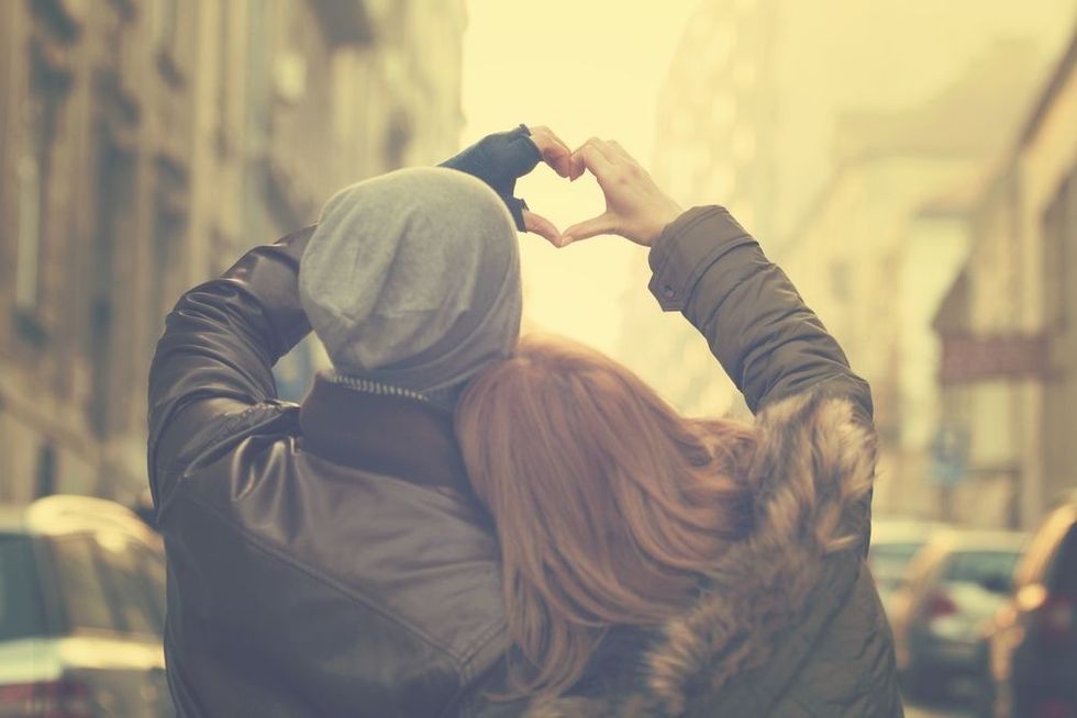 Couple in love.