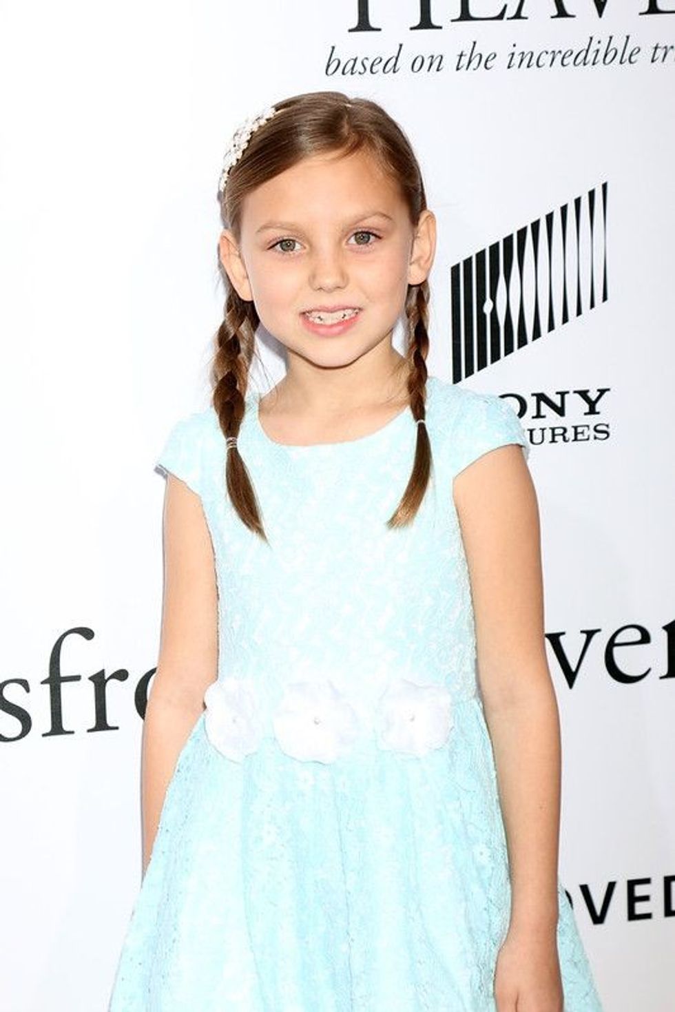 Courtney Fansler attended the 'Miracles From Heaven' premiere on March 9 at the ArcLight Hollywood Theaters in Los Angeles, California.