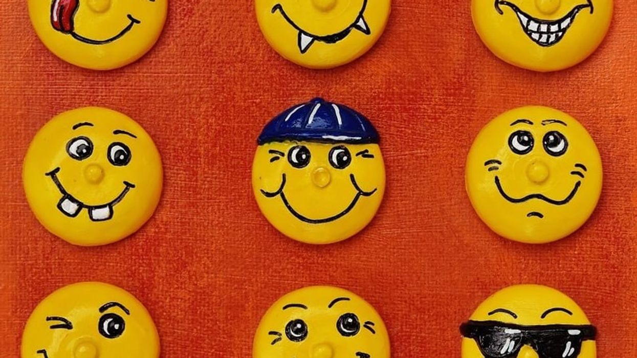 Craft made smiley emojis
Image © iStock