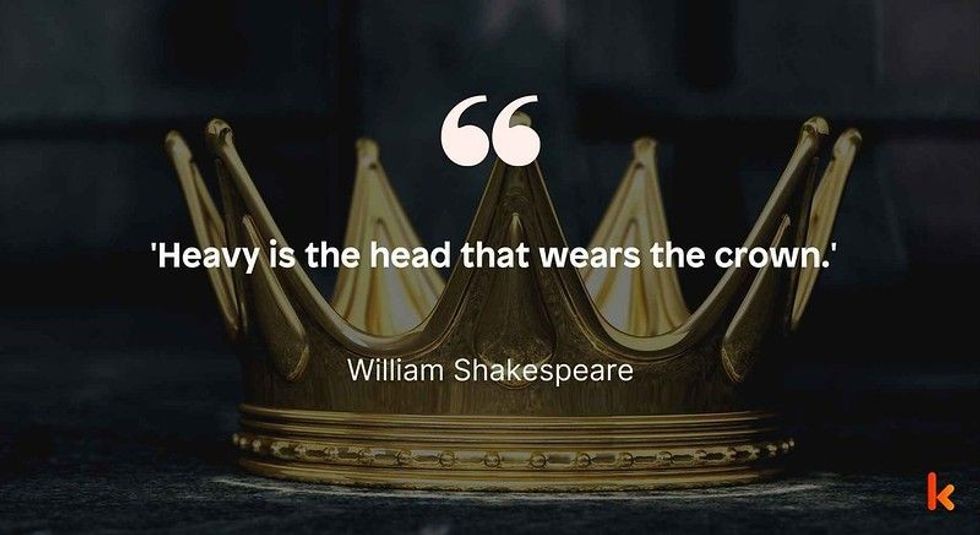 Crown quote by William Shakespeare
