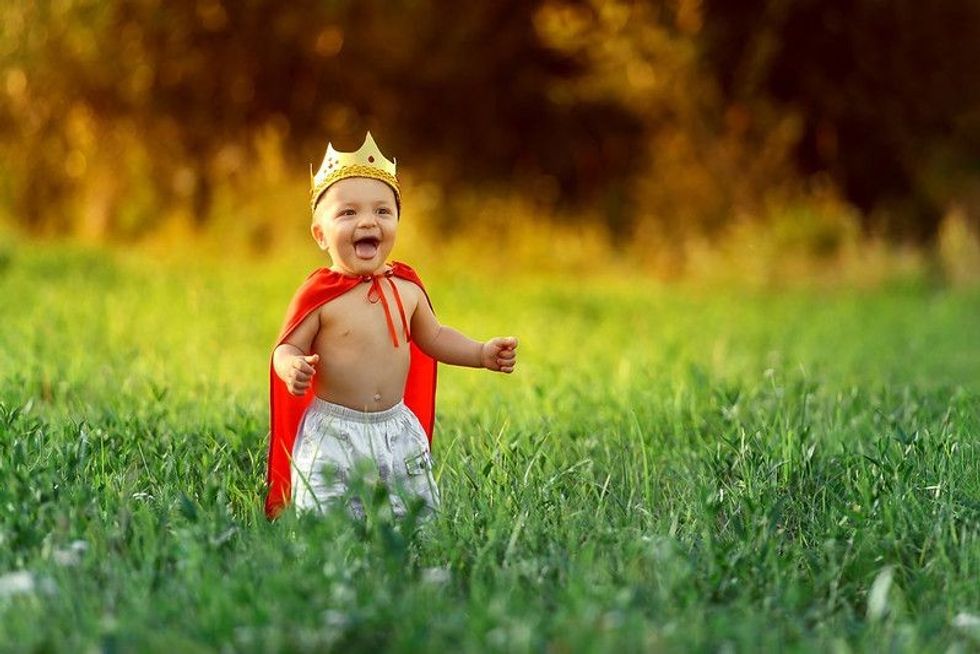 Cute kid good laugh