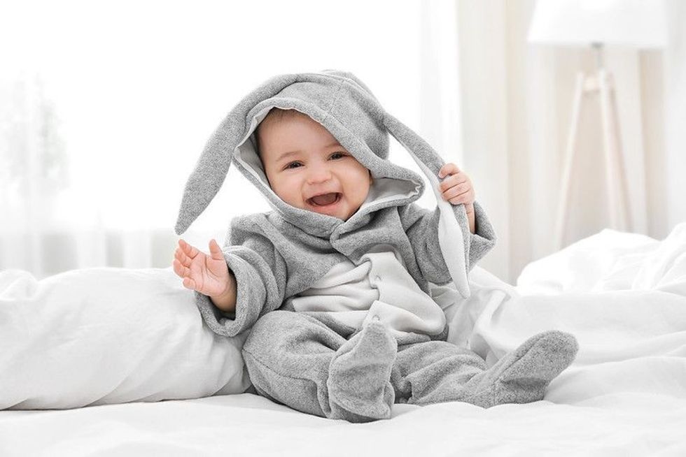 Cute little baby in bunny costume - Nicknames
