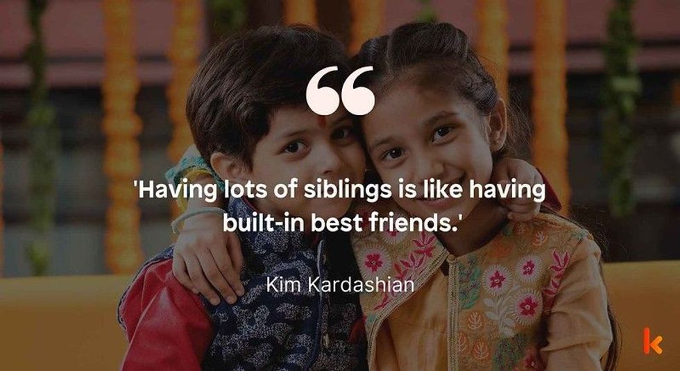 Cute quotes to make your baby brother blush.