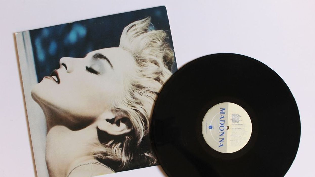  Dance, pop and disco artist, Madonna music album on vinyl record