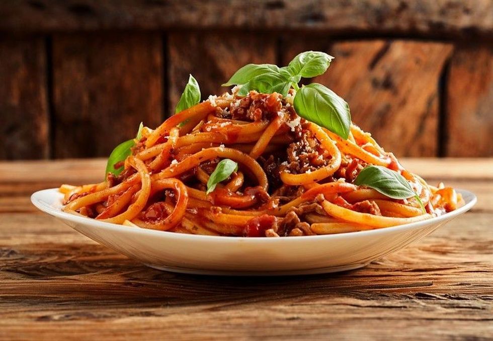 Delicious Italian spaghetti