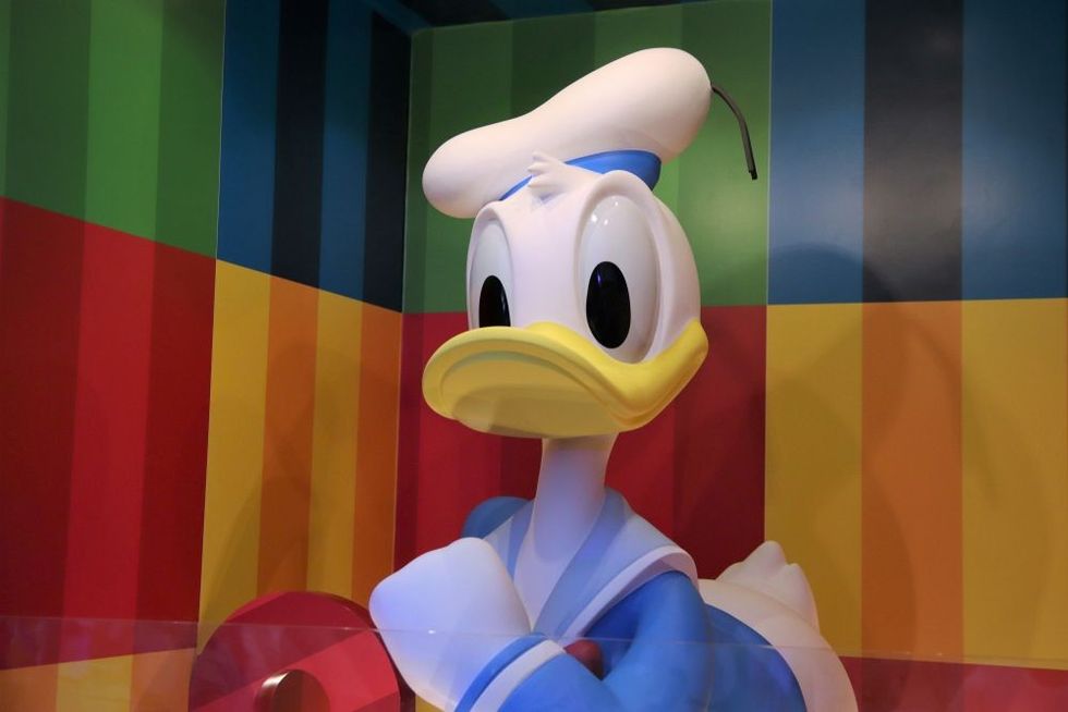 Donald duck figure
