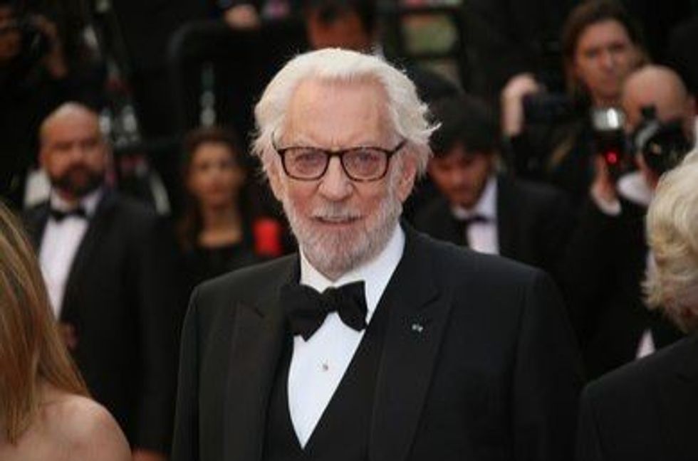 Donald Sutherland is a famous Canadian actor with a career spanning over six decades.