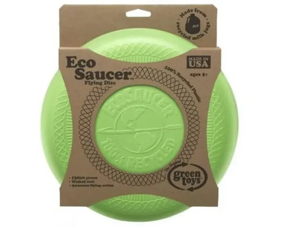 Eco Saucer Flying Disc - Green Toys