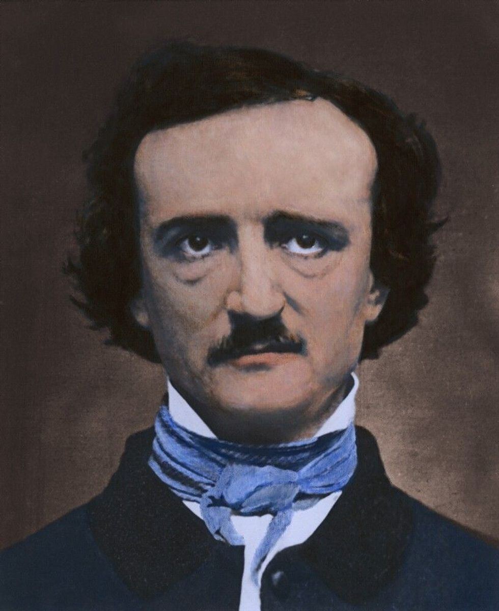 Edgar Allan Poe, American author and poet