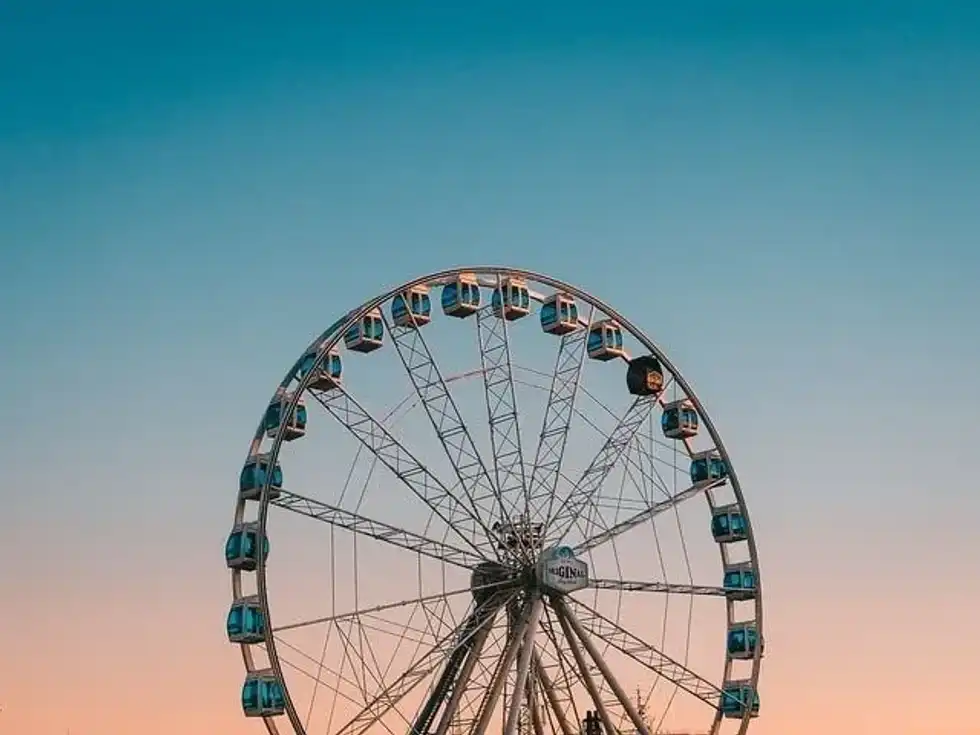 Enjoy your favorite ride on National Ferris Wheel Day.