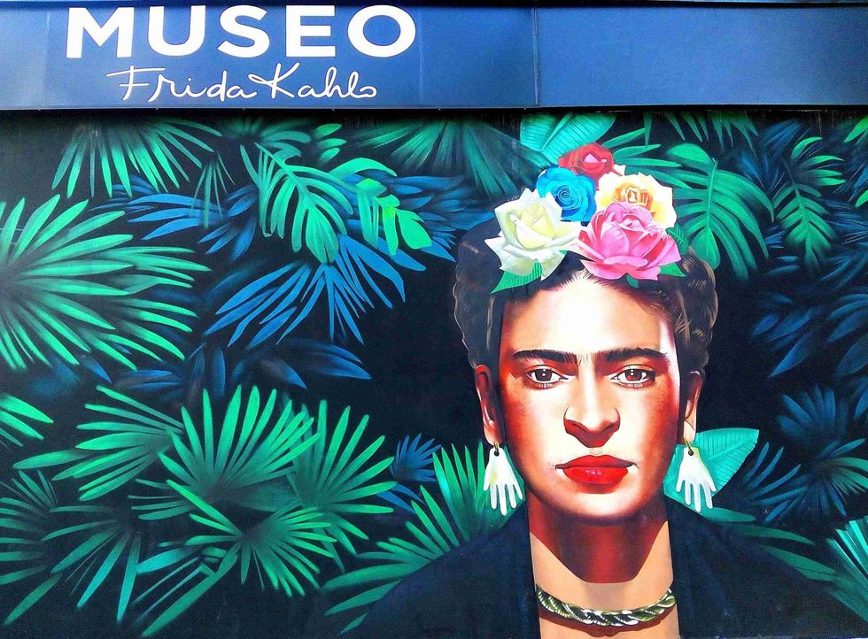 Entrance to Museo Frida Kahlo