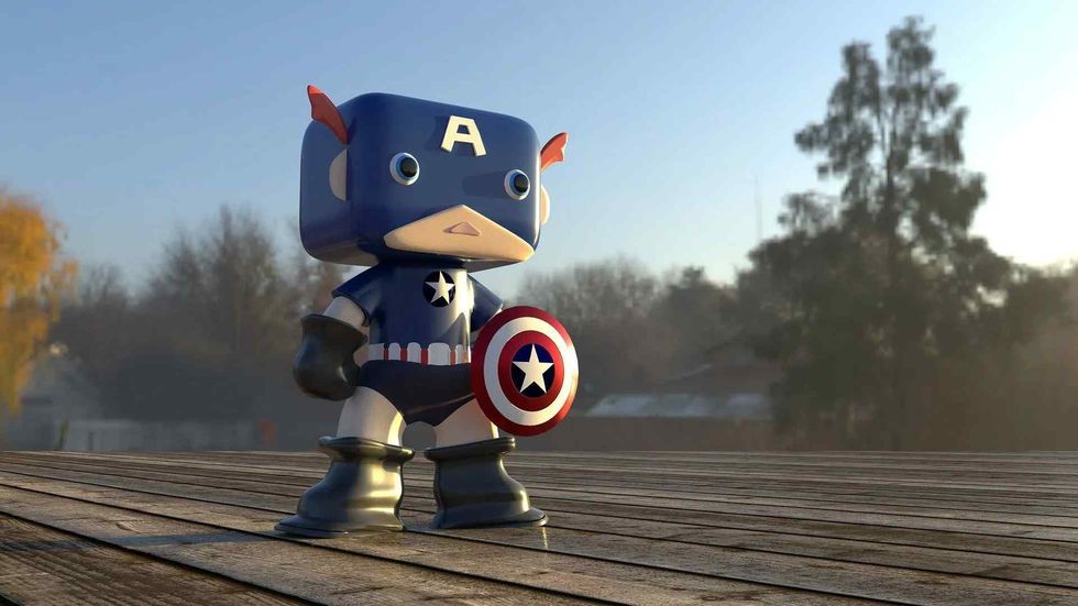 Facts about Captain America comics and movies.