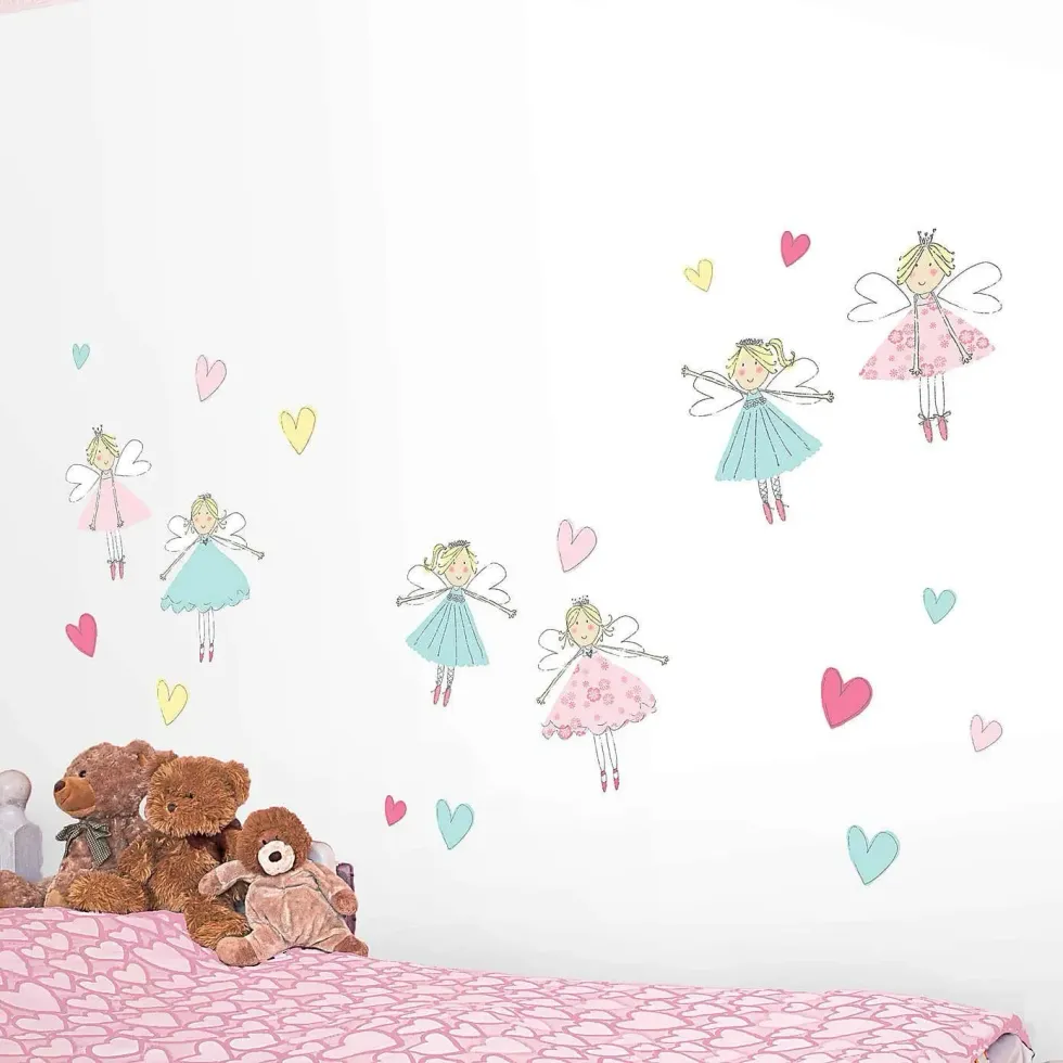 Fairy themed wall stickers best for magical bedrooms.