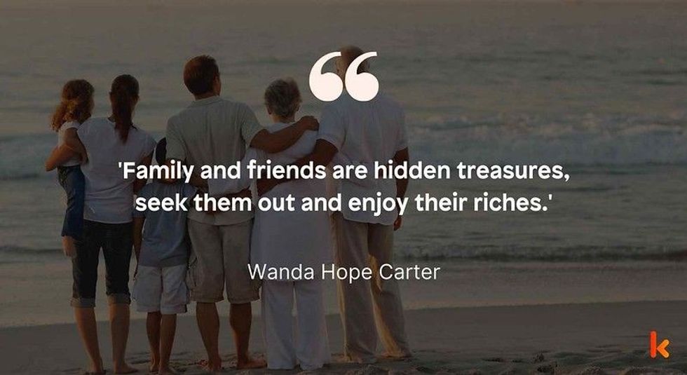 Family First Quotes by Wanda Hope Carter