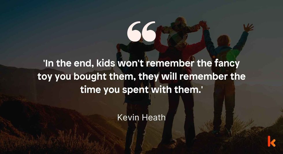 Family Travel Quote by Kevin Heath