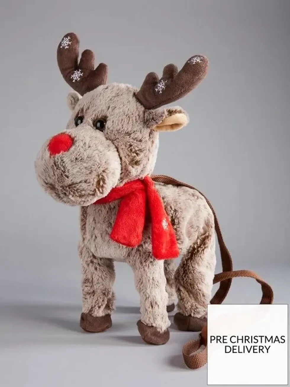 Festive Animated Walking And Singing Reindeer From Very.