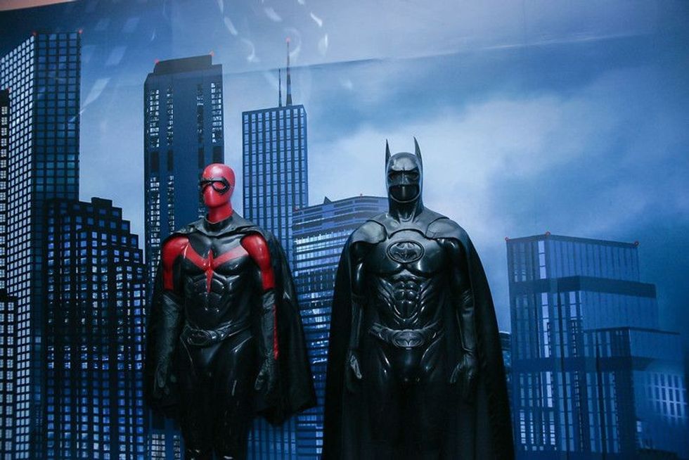 Fiction character of Batman from DC movies and comic