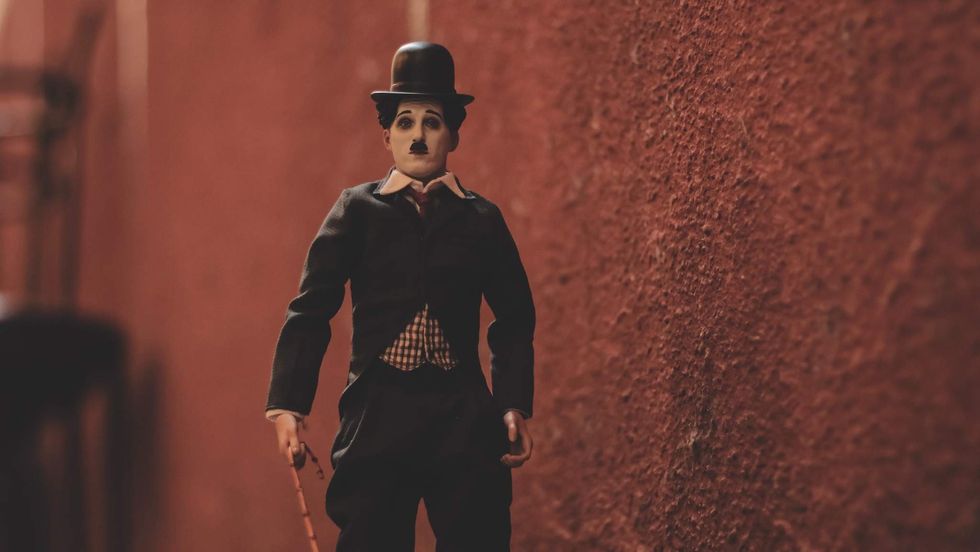 Figurine of Charlie Chaplin
