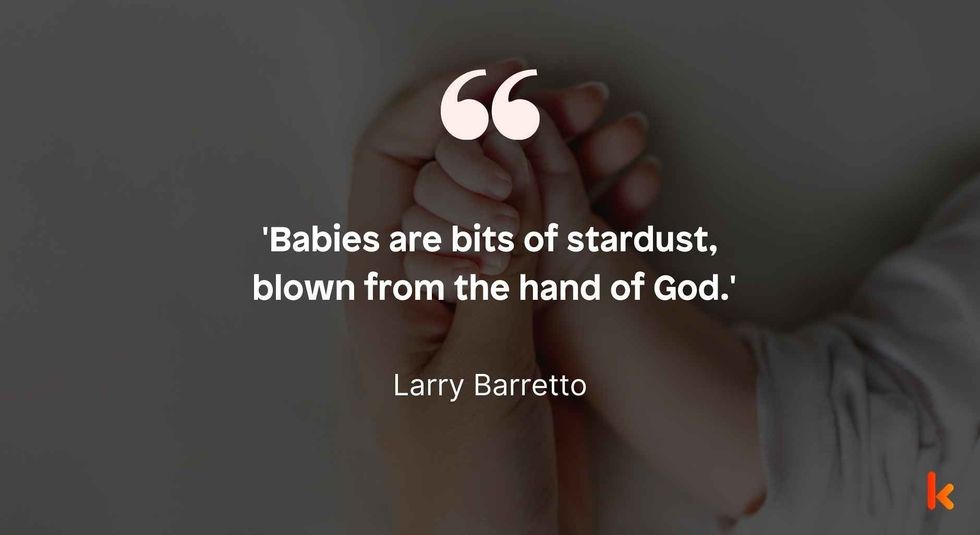 First Born Quote by Larry Barretto