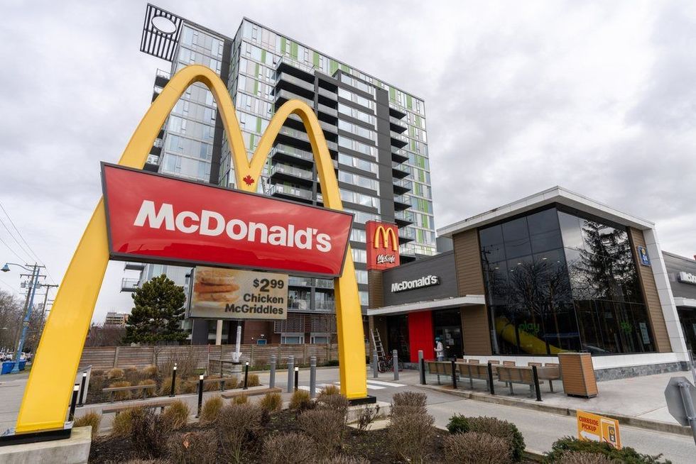 First McDonald's restaurant in Canada.