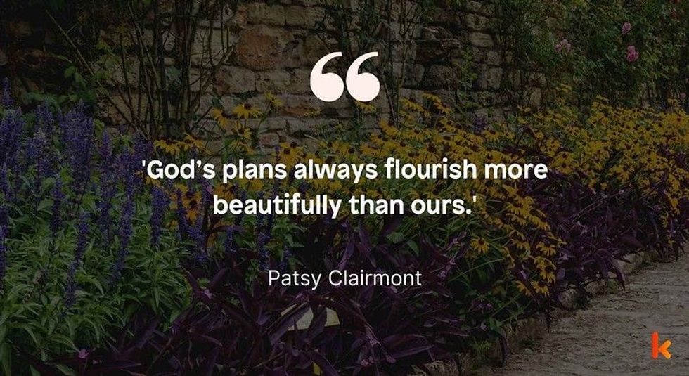Flourish quote by Patsy Clairmont