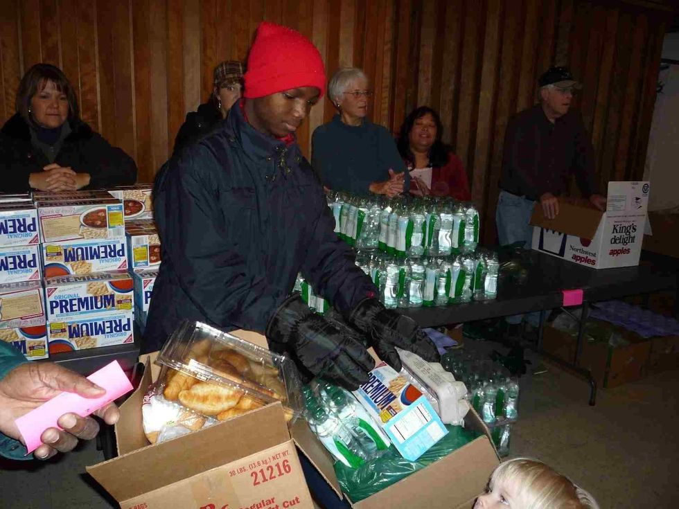 food bank is a non profit charitable organization