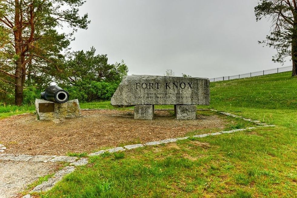 Fort Knox on the Penobscot River, Maine