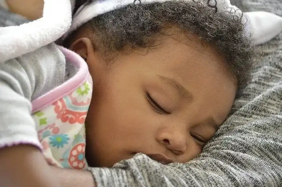 Four, nine and 12 months are the most common sleep regression ages.