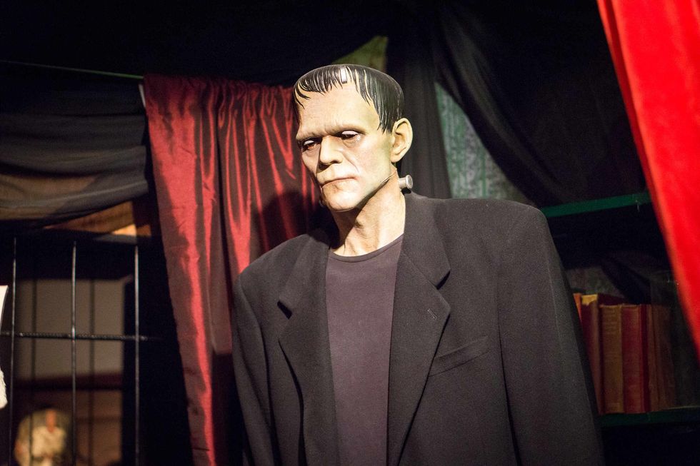 Frankenstein's monster in Hollywood Wax Museum
