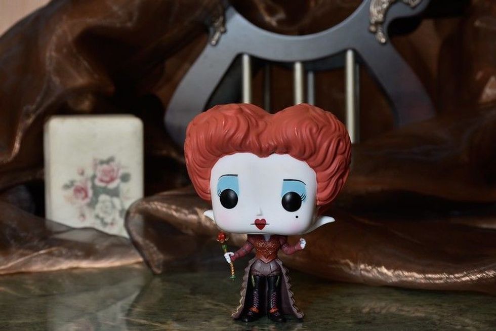 Funko Pop vinyl action figure of Red Queen in Alice in Wonderland