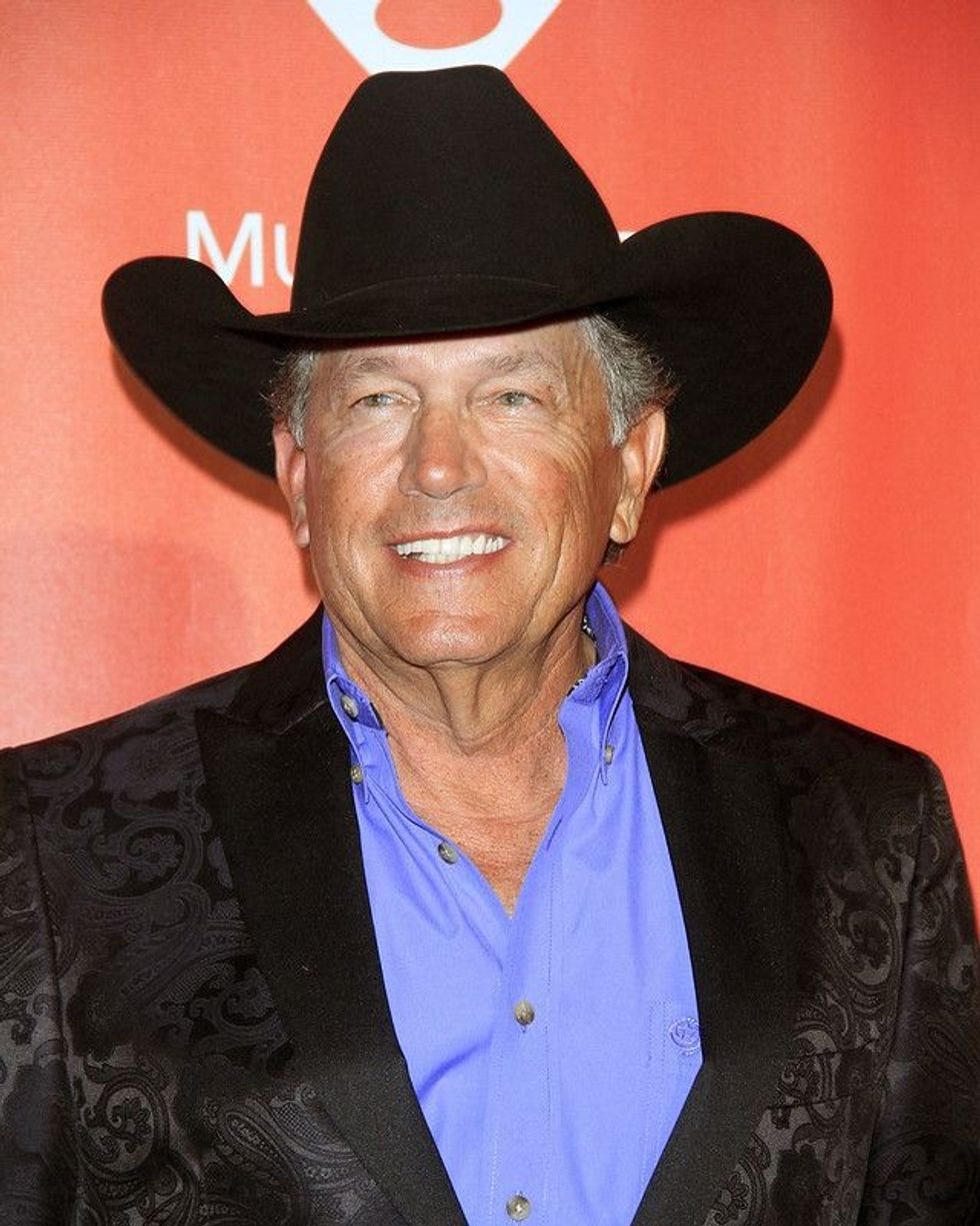 George Strait wearing a hat