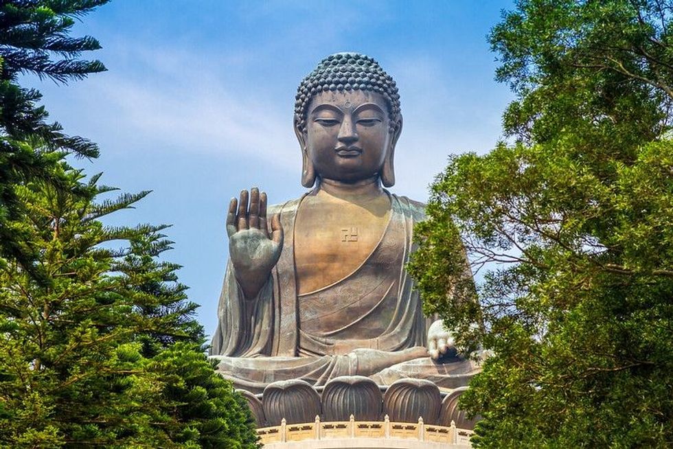 Giant Buddha Statue in Tian Tan, Hong Kong