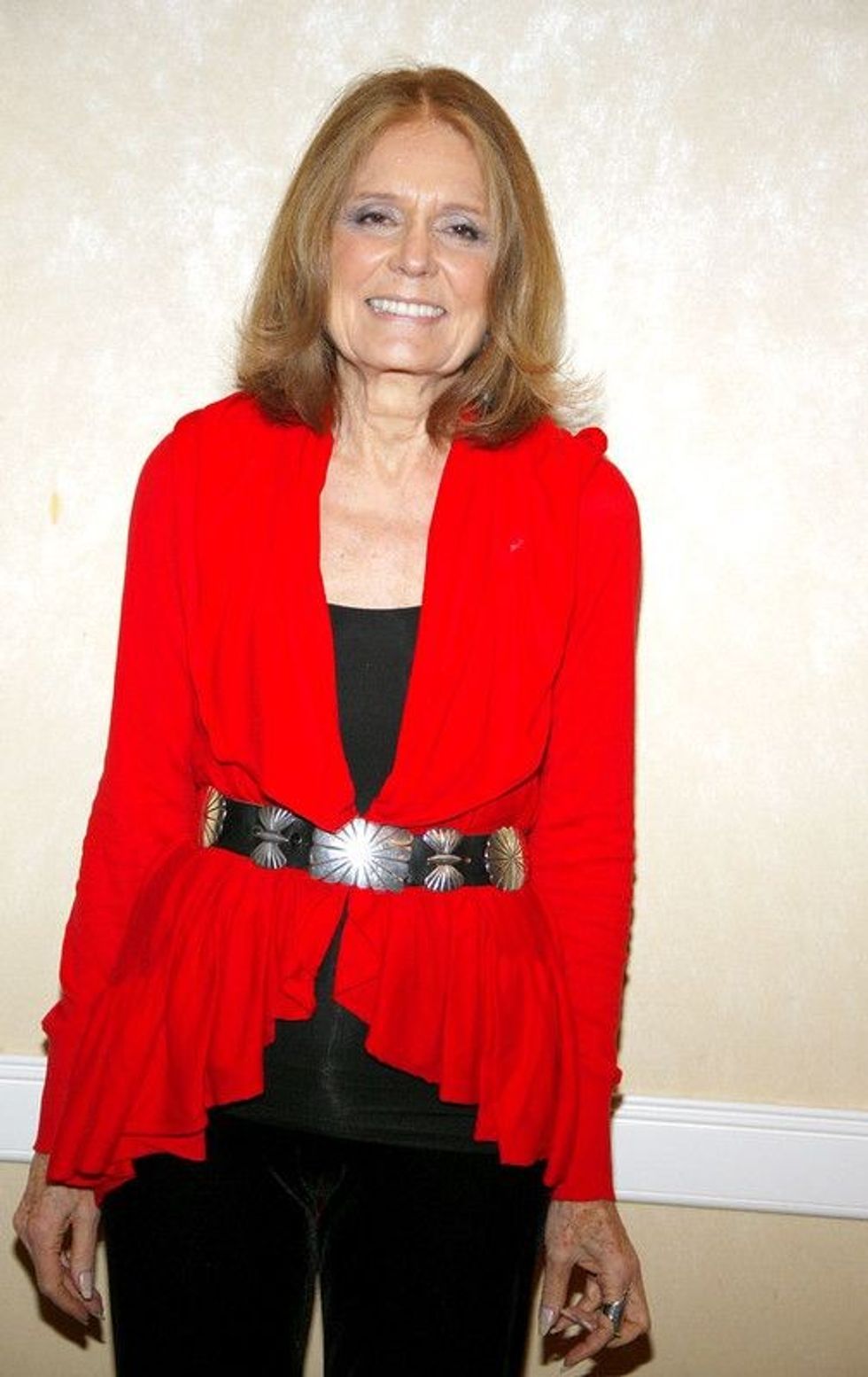 Gloria Steinem at an event