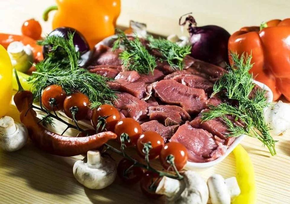 Goat meat has a mild flavor